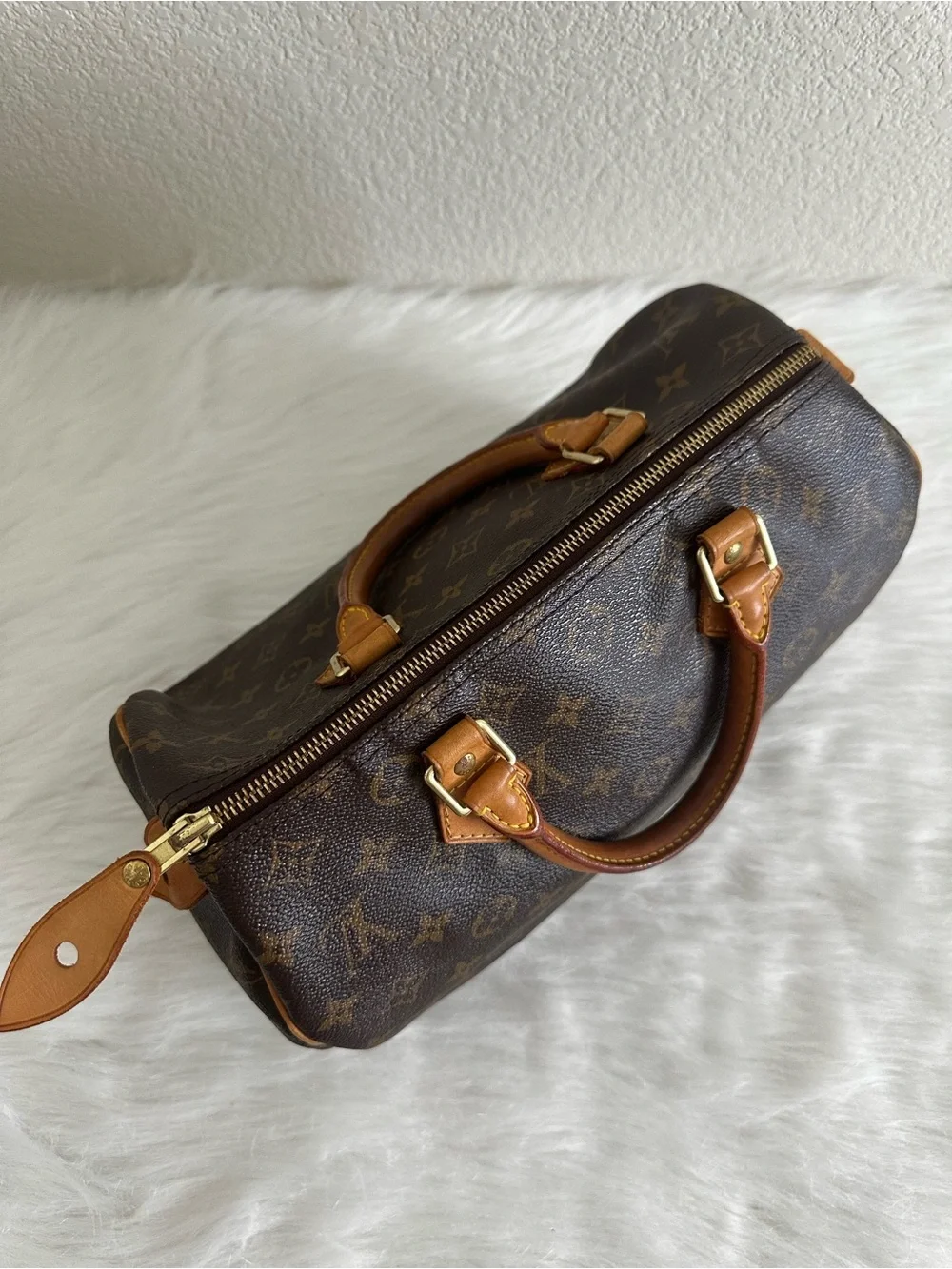 Louis Vuitton Speedy 30 with matching Wallet